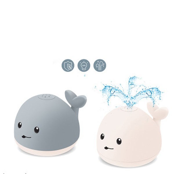 Bad Spielzeug Bad Spielzeug für Kleinkinder kinder Bad Spielzeug mit Lampe Elektrische Automatische Induktion Wasser Spray Bad Spielzeug Wasser spray Whale