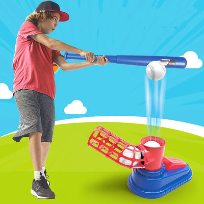 Kinder Baseball Portion Trainer Spielzeug Outdoor Sport Fitness Sport Baseball Launcher Spielzeug