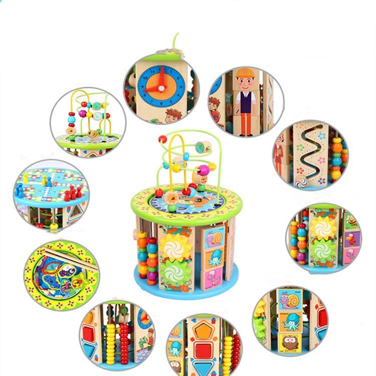mytooy 10-in-1 Holzspielzeug