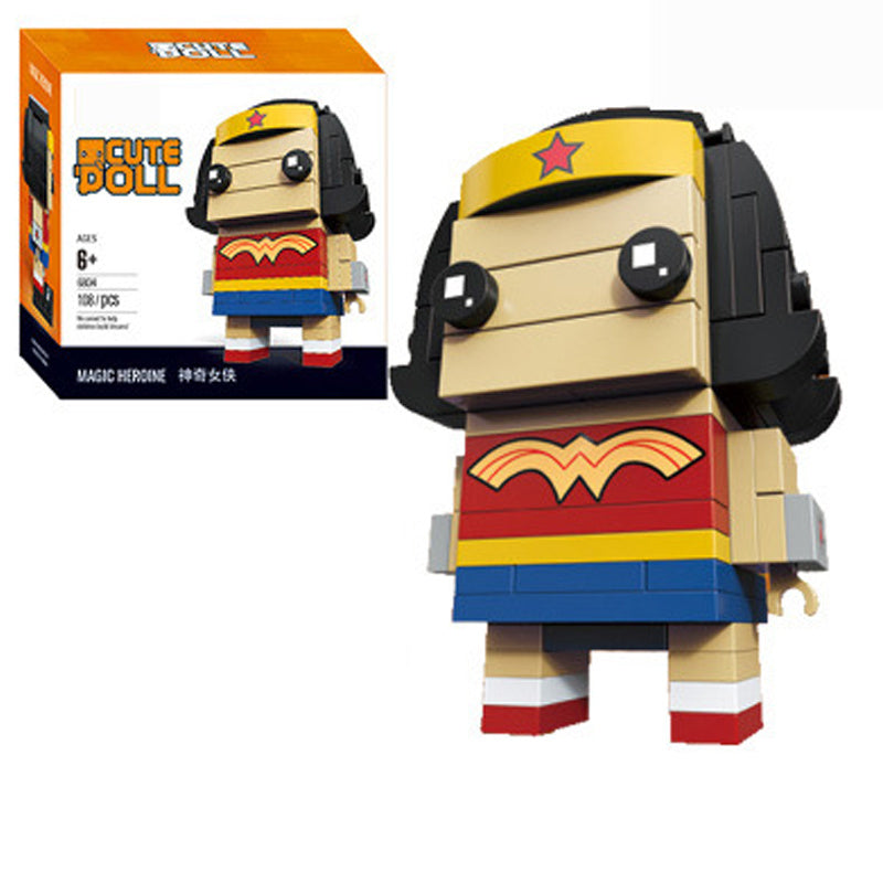 "Hero Warrior Serie Montiertes Bauklötze-Spielzeug"