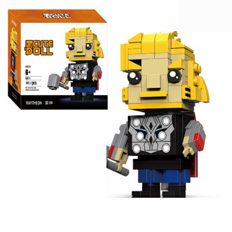 "Hero Warrior Serie Montiertes Bauklötze-Spielzeug"