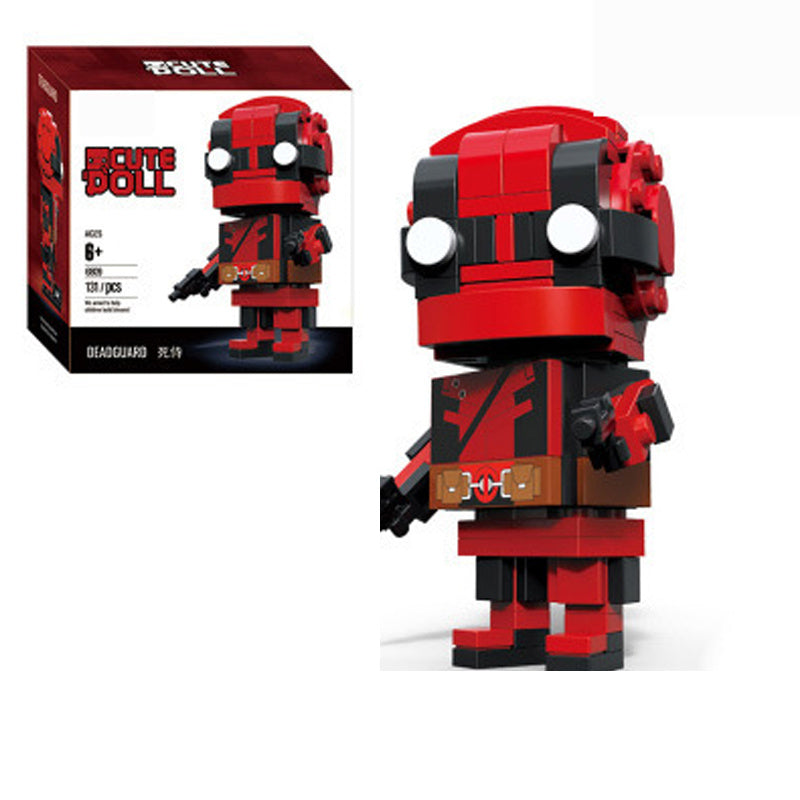 "Hero Warrior Serie Montiertes Bauklötze-Spielzeug"