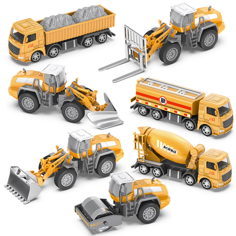 Simulation Legierungs-Auto Modell Engineering Bagger Set Kinderspielzeug