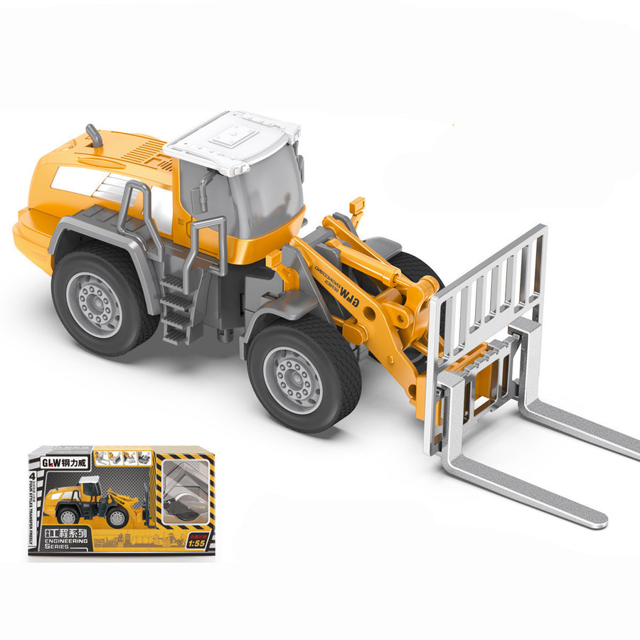 Simulation Legierungs-Auto Modell Engineering Bagger Set Kinderspielzeug