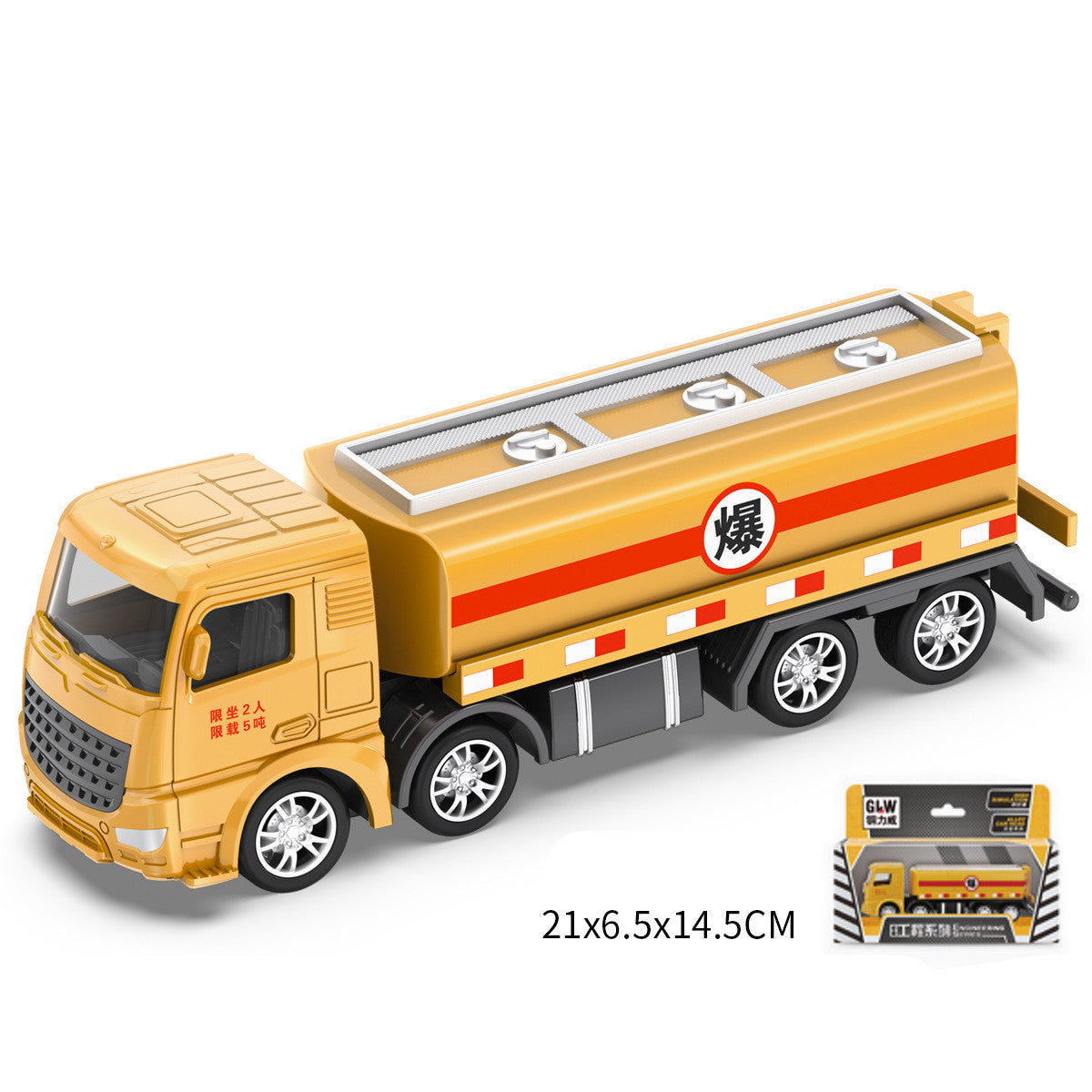 Simulation Legierungs-Auto Modell Engineering Bagger Set Kinderspielzeug