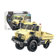 Jeep Bigfoot Alle Gelände Lkw Kleine Partikel Bausteine Puzzle Spielzeug