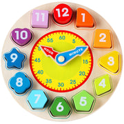 Digitale Uhr Holz Kognitiven Lernen Wecker Frühen Bildung Pädagogisches Spielzeug Für Kinder
