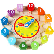 Digitale Uhr Holz Kognitiven Lernen Wecker Frühen Bildung Pädagogisches Spielzeug Für Kinder