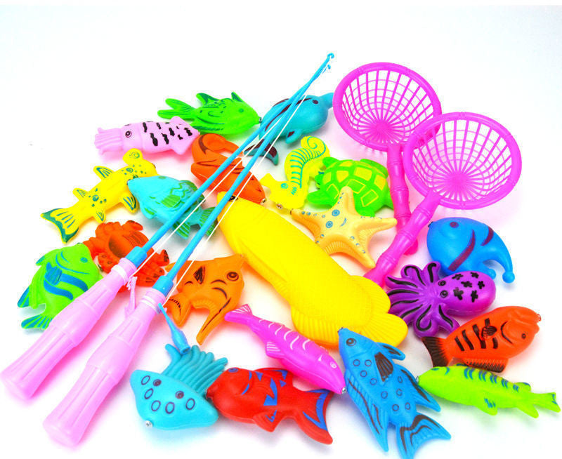 Puzzle Baby Kinder Angelspiel zeug Pool Set magnetisch