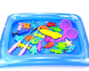 Puzzle Baby Kinder Angelspiel zeug Pool Set magnetisch