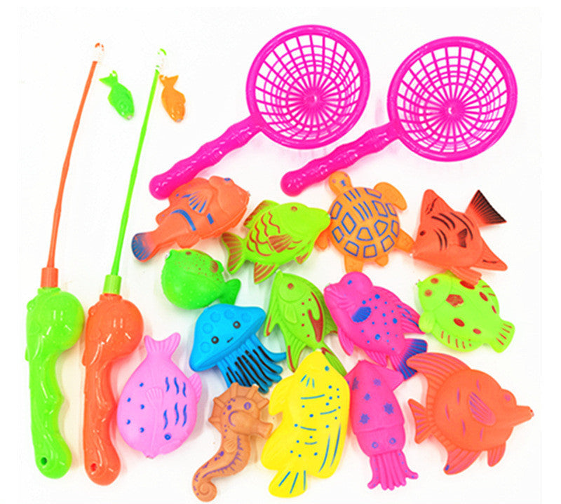 Puzzle Baby Kinder Angelspiel zeug Pool Set magnetisch