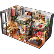 "Handmontierte Modellhaus-Spielzeuge"
