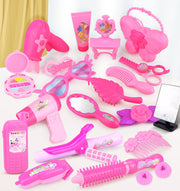 Pretend Spielen Kid Machen Up Spielzeug Rosa Make-Up Set 24-32PCS