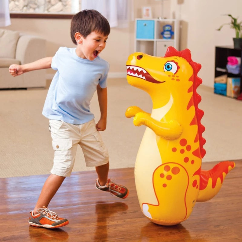 3D Aufblasbare Dinasour Spielzeug für Kinder Jungen Bop Tasche Boxsack Interaktive Großen Tumbler Spielzeug Kid