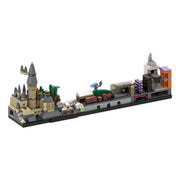 Schwamm Welt Skyline Kompatibel mit Lego Montiert Bausteine Pädagogisches Spielzeug