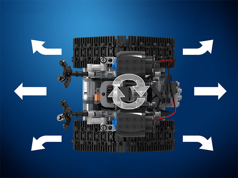 Lernspielzeug:  Fernbedienung Roboter Zusammenbau Technologie Elektrische Bausteine