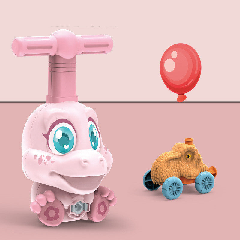 Kinder Inertial Power Ball Auto Wissenschaft Experiment Spielzeug Puzzle Spaß Inertial Power Auto Ball Kid Geschenk Dinosaurier Spielzeug