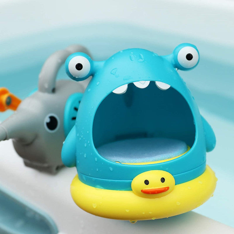 Blase Blasen Shark Bad Bad Spielzeug Kinder Im Freien Spielen In Wasser Krabben Blasen Schaum, Der Maschine