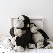 Nordic Gorilla Plüschspielzeug – Begleitpuppe für Studenten, Freundin, Freund, Kind, zum Schlafen, hässlich und niedlich