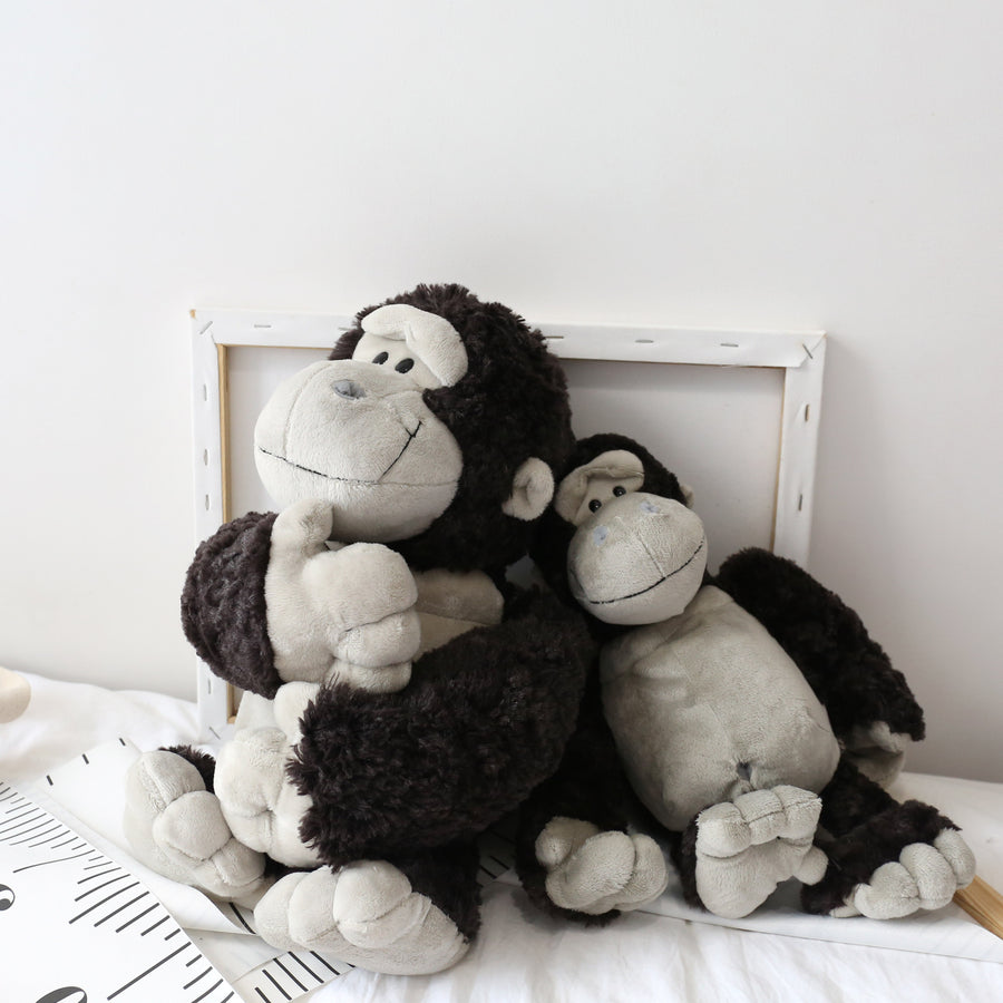 Nordic Gorilla Plüschspielzeug – Begleitpuppe für Studenten, Freundin, Freund, Kind, zum Schlafen, hässlich und niedlich