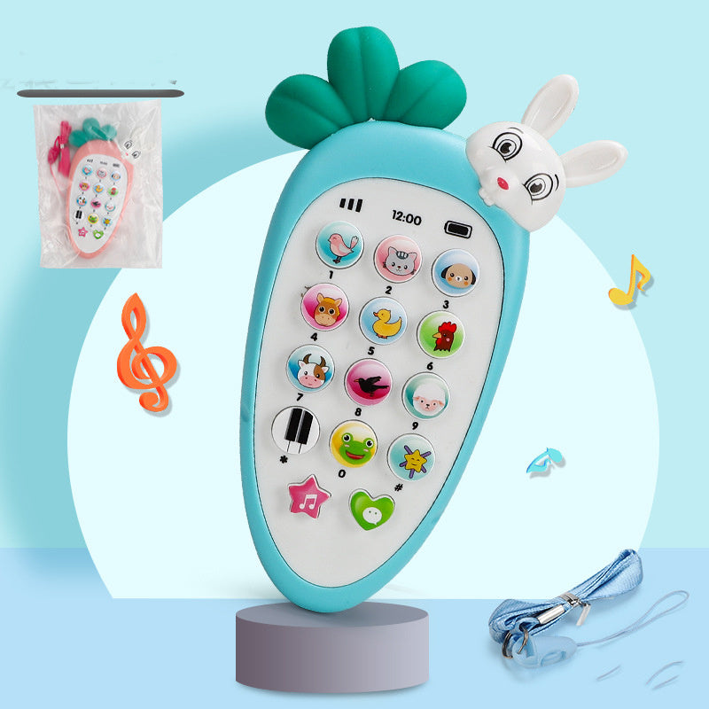 Kinder Simulation Musik Rettich Handy Spielzeug