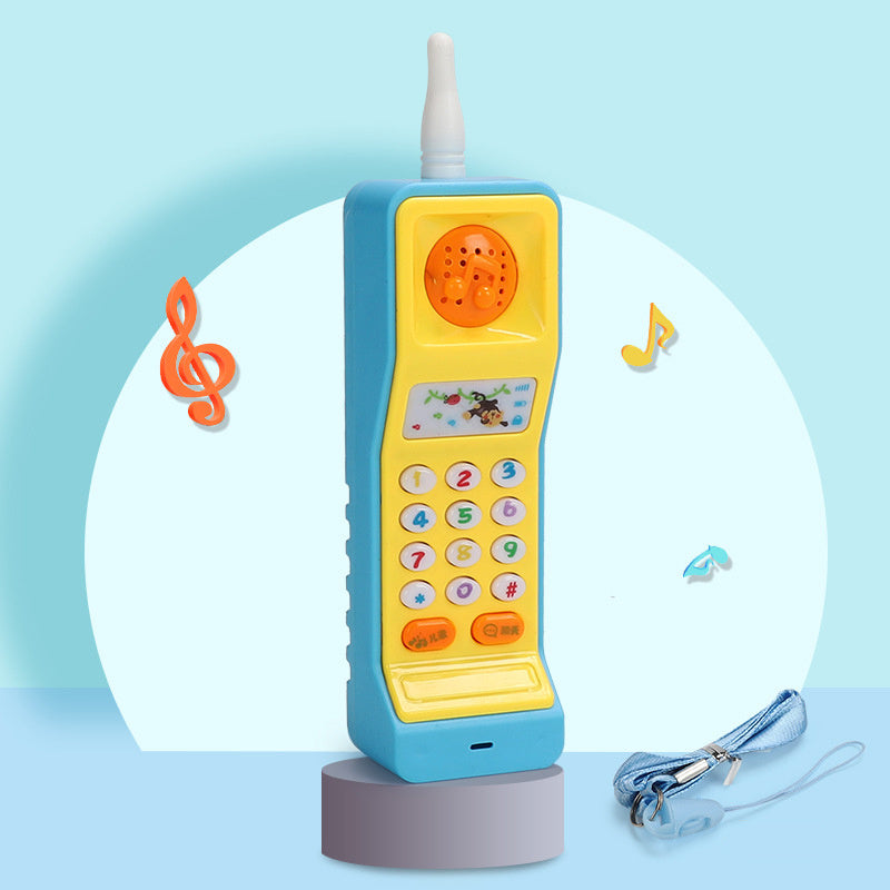 Kinder Simulation Musik Rettich Handy Spielzeug