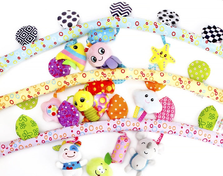Baby Kinderwagen Bett Clip Puzzle Baby Sitz Auto Clip Spielzeug