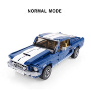 Ford Mustang GT Racing Montiert Baustein Spielzeug von Technologie Maschinen Gruppe