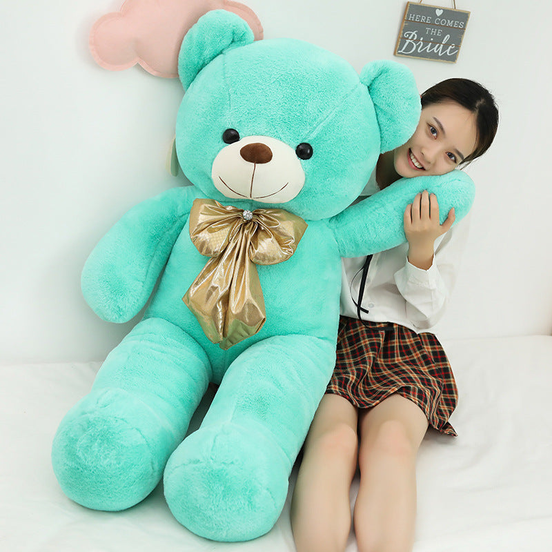 80-100 cm Baumwolle Gefüllte Plüschtiere Macaron-Farben Teddybär Plüschtiere Kissen Weiche Tierpuppe