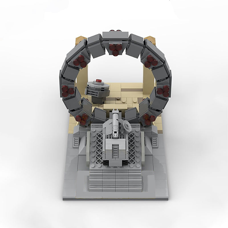 Moc-27131 Space War Stargate Befehl Modell Sterne Interstellare Reise Spielzeug Wars Set Spielzeug Kinder Geschenke Bausteine Spielzeug