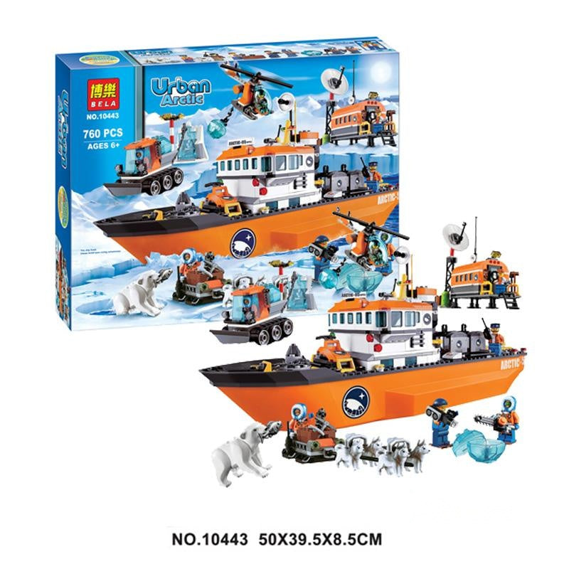 "Polar-Expedition-Serie Zusammenbau-Bausteine Spielzeug"