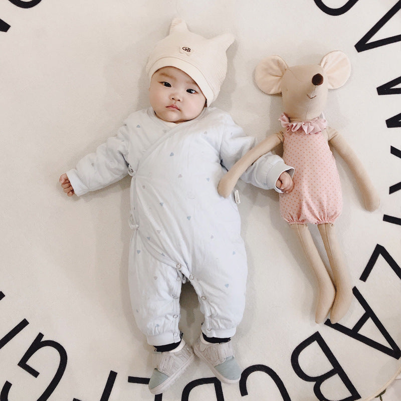 Kleine frische Baumwoll leinen kleine Maus beschwichtigen Puppen Plüschs pielzeug für Kinder