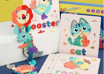 Kinder Pädagogisches Spielzeug Brief Passenden Rechtschreibung Puzzle Zu Zauber Worte