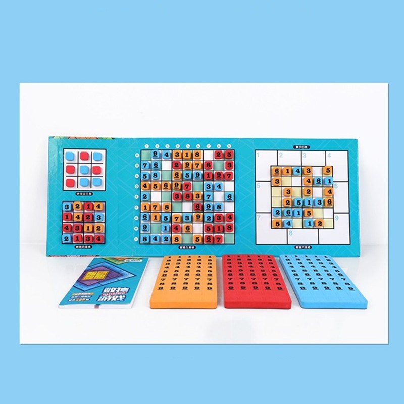 Magnetische Children''S Jiugongge Intelligenz Sudoku Spiel Schachbrett Anzahl Anfänger Grundschüler Ausbildung Denken Puzzle Spielzeug