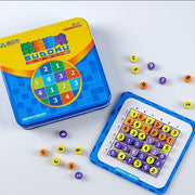 Magnetische Children''S Jiugongge Intelligenz Sudoku Spiel Schachbrett Anzahl Anfänger Grundschüler Ausbildung Denken Puzzle Spielzeug