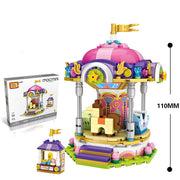 LOZ Bausteine Mini Kleine Partikel Bausteine Kinder Pädagogisches Spielzeug Diy Spielplatz Riesenrad Einsetzen Bausteine
