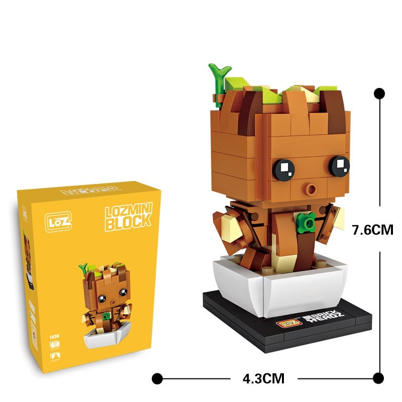 Bausteine Montage Kleine Partikel Puzzle kinder Spielzeug