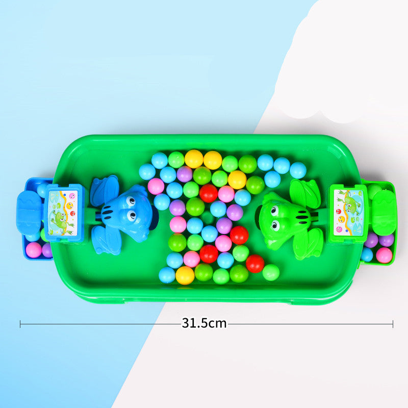 Frosch Isst Erbsen Spielzeug Doppel Eltern Kind Schlacht Desktop Puzzle Interaktion Jungen und Mädchen Kinder Geschenke