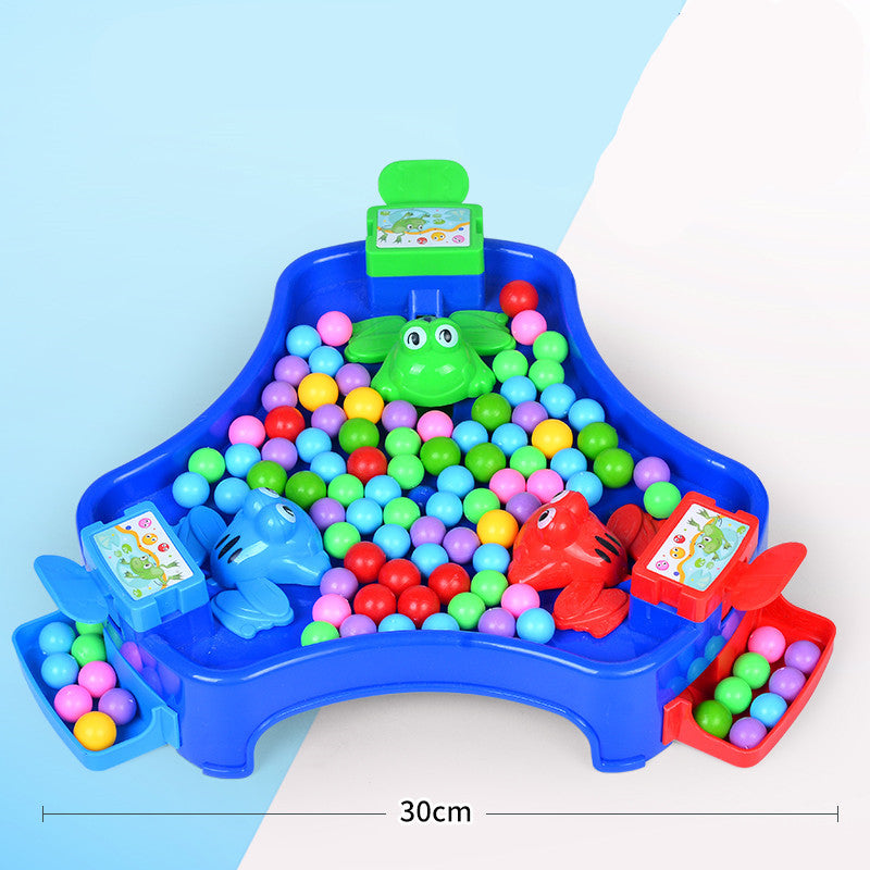 Frosch Isst Erbsen Spielzeug Doppel Eltern Kind Schlacht Desktop Puzzle Interaktion Jungen und Mädchen Kinder Geschenke