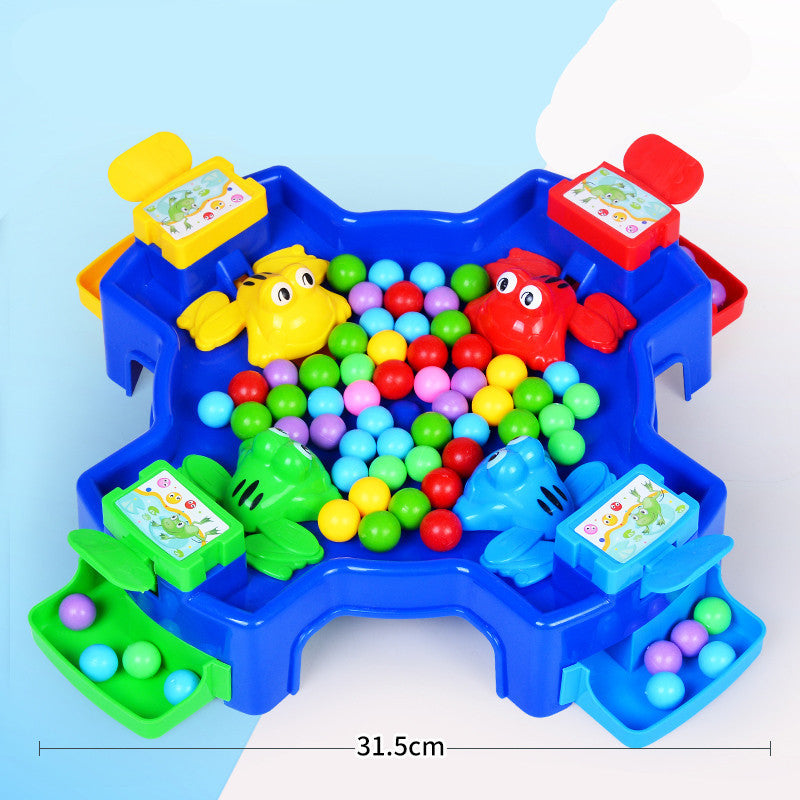Frosch Isst Erbsen Spielzeug Doppel Eltern Kind Schlacht Desktop Puzzle Interaktion Jungen und Mädchen Kinder Geschenke