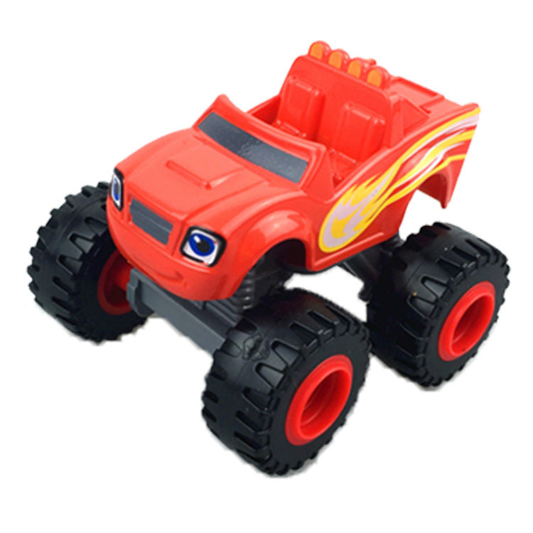 Kinder Spielzeug Auto Sechs Schiebe Cartoon Off-Road Modelle Pädagogisches Mini Spielzeug