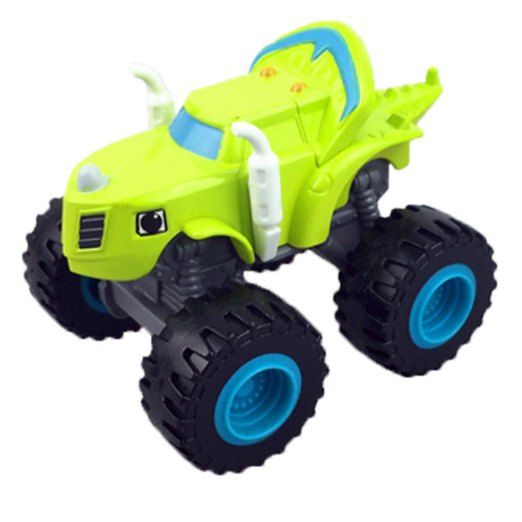 Kinder Spielzeug Auto Sechs Schiebe Cartoon Off-Road Modelle Pädagogisches Mini Spielzeug