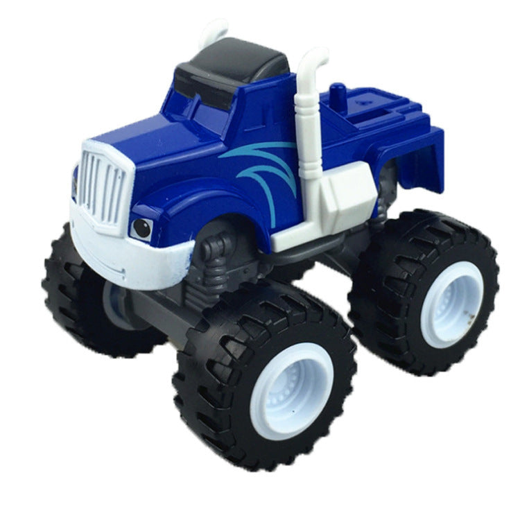 Kinder Spielzeug Auto Sechs Schiebe Cartoon Off-Road Modelle Pädagogisches Mini Spielzeug
