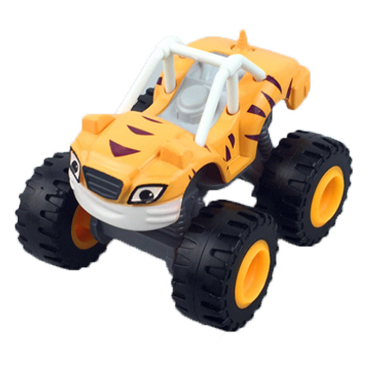 Kinder Spielzeug Auto Sechs Schiebe Cartoon Off-Road Modelle Pädagogisches Mini Spielzeug