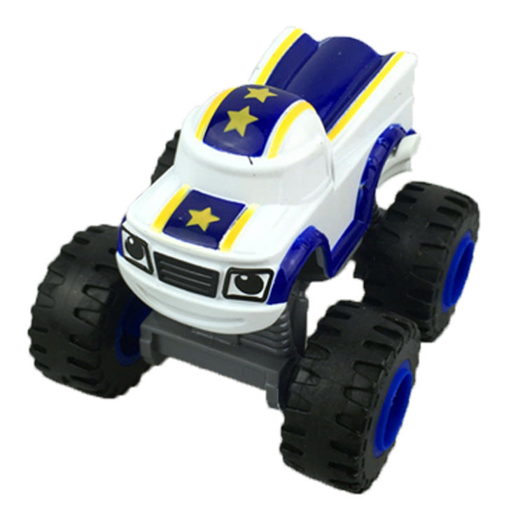 Kinder Spielzeug Auto Sechs Schiebe Cartoon Off-Road Modelle Pädagogisches Mini Spielzeug