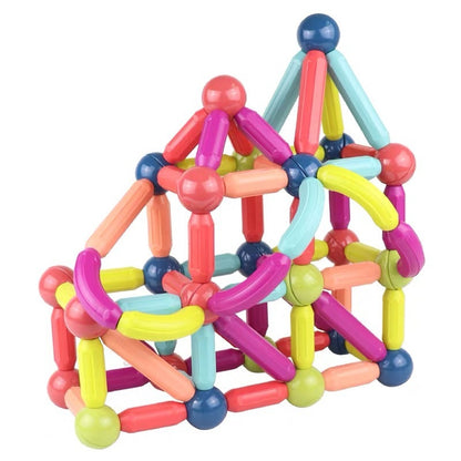 Große Größe DIY Magnetische Bau Set Frühe Lernen Konstruktor Vielzahl Magnetische Stange Bausteine Für Kinder Spielzeug Geschenk