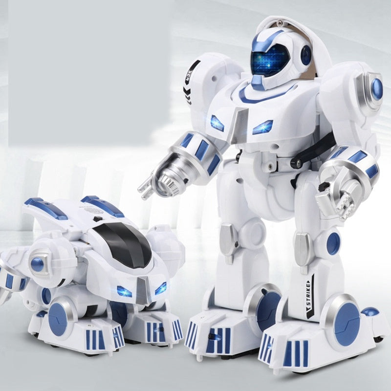 Verformt Polizei Multifunktionale Roboter Spielzeug für Kinder