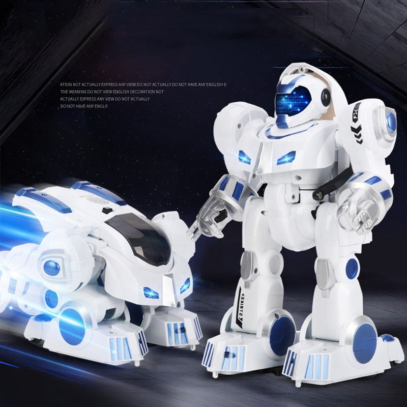 Verformt Polizei Multifunktionale Roboter Spielzeug für Kinder
