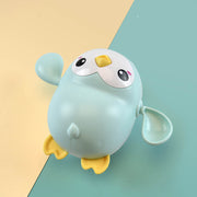 Baby Bad Spielzeug Kawaii Schwimmen Pinguin Bad Pool Spielzeug Nette Wind Up Little Pinguin Bad Spielzeug Set Baby Montessori Pädagogisches spielzeug