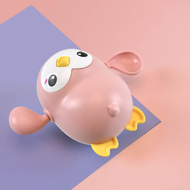 Baby Bad Spielzeug Kawaii Schwimmen Pinguin Bad Pool Spielzeug Nette Wind Up Little Pinguin Bad Spielzeug Set Baby Montessori Pädagogisches spielzeug